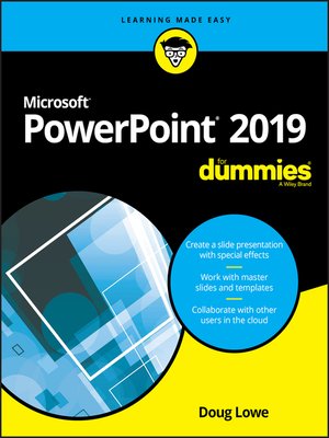 cover image of PowerPoint 2019 For Dummies
